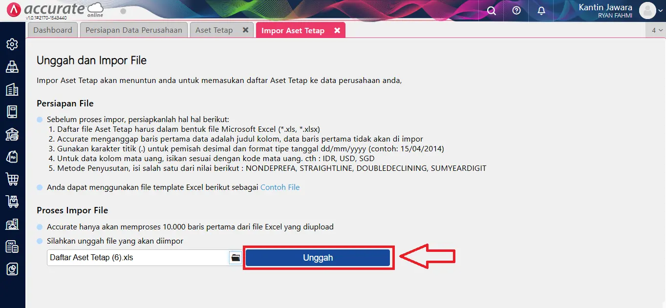 Cara Impor Aset Tetap